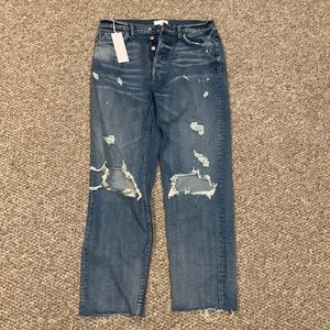 Boyish Tommy High Rise Straight Jeans